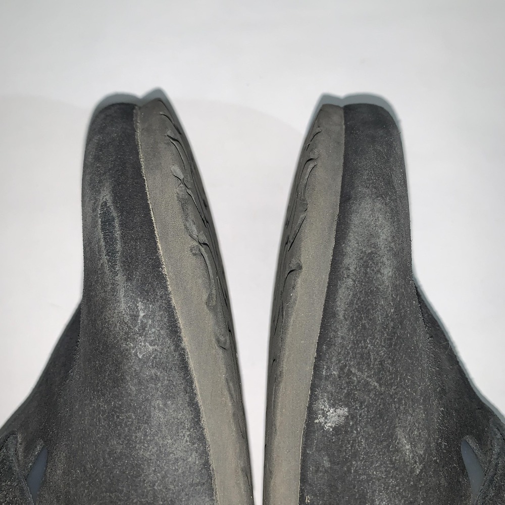 Birkenstock Clog Shoes Womens Size 8 Black Suede Boston Slip On Comfort Casual - Picture 11 of 13